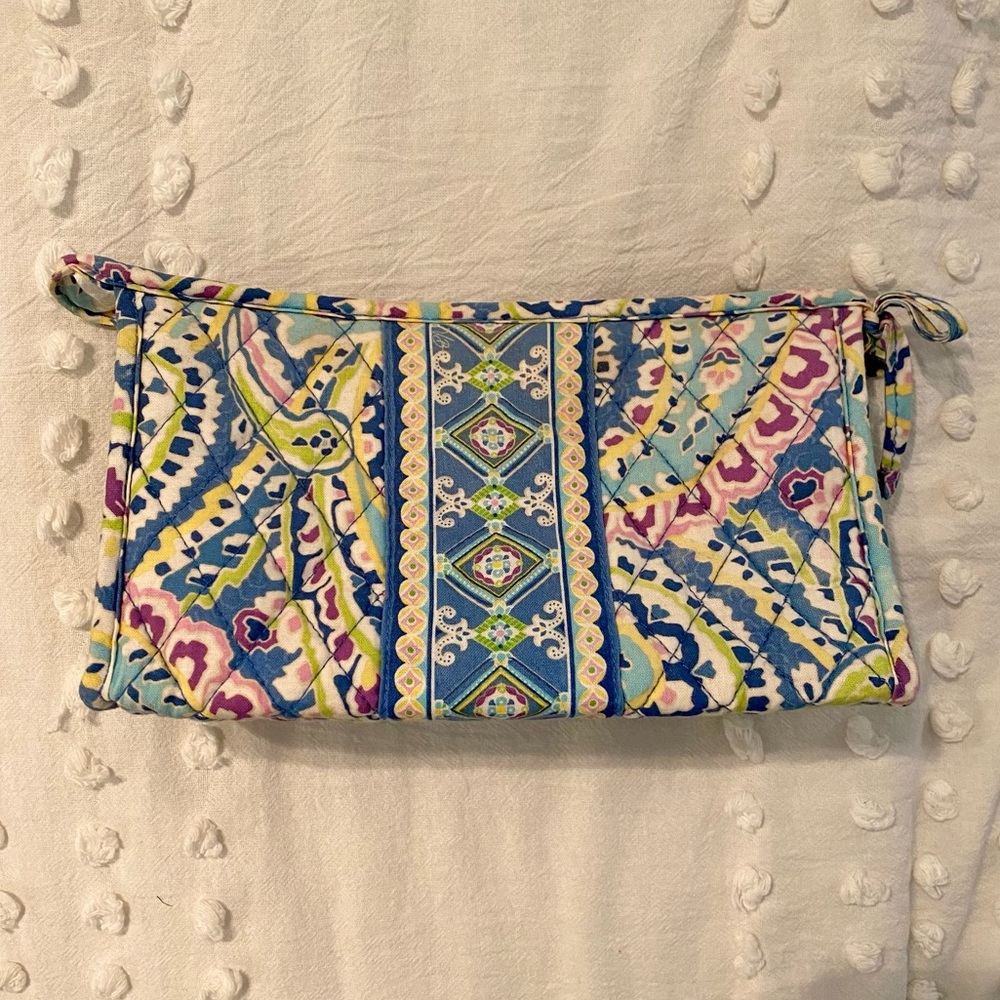 Vera Bradley Zip Cosmetic Pouch Travel Bag